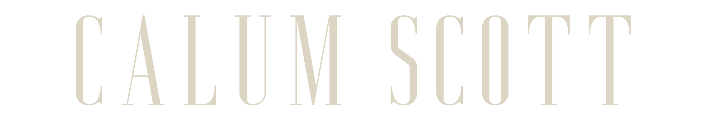 Calum Scott Logo