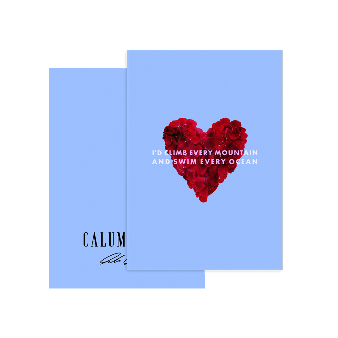 Calum Scott - You Are The Reason Card + Envelope
